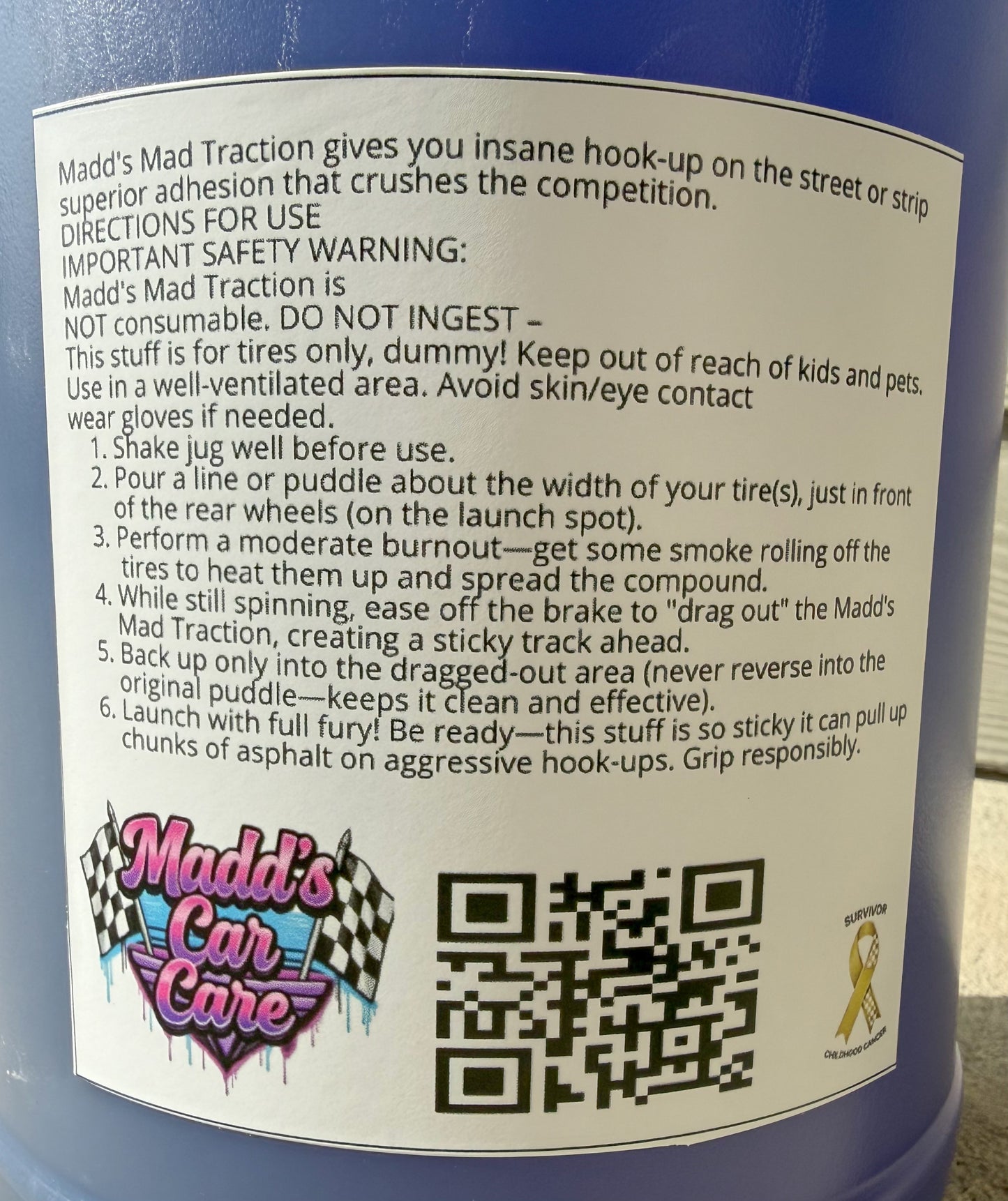 Madd's Madd Traction-Bare Surface Formula